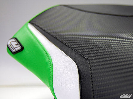 LuiMoto Team Kawasaki Seat Cover 2008-2012 Kawasaki NInja 250R - Green