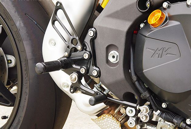 Sato Racing Adjustable Rearsets for 2010-2015 MV Agusta F4