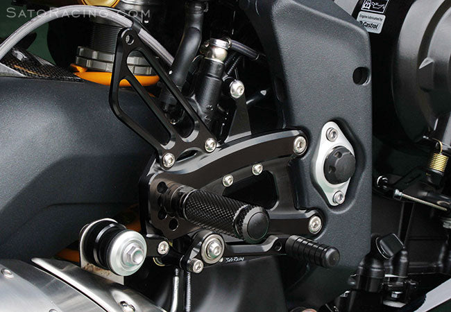 Sato Racing Rear Set Kit For 13-17 Triumph Daytona 675/R