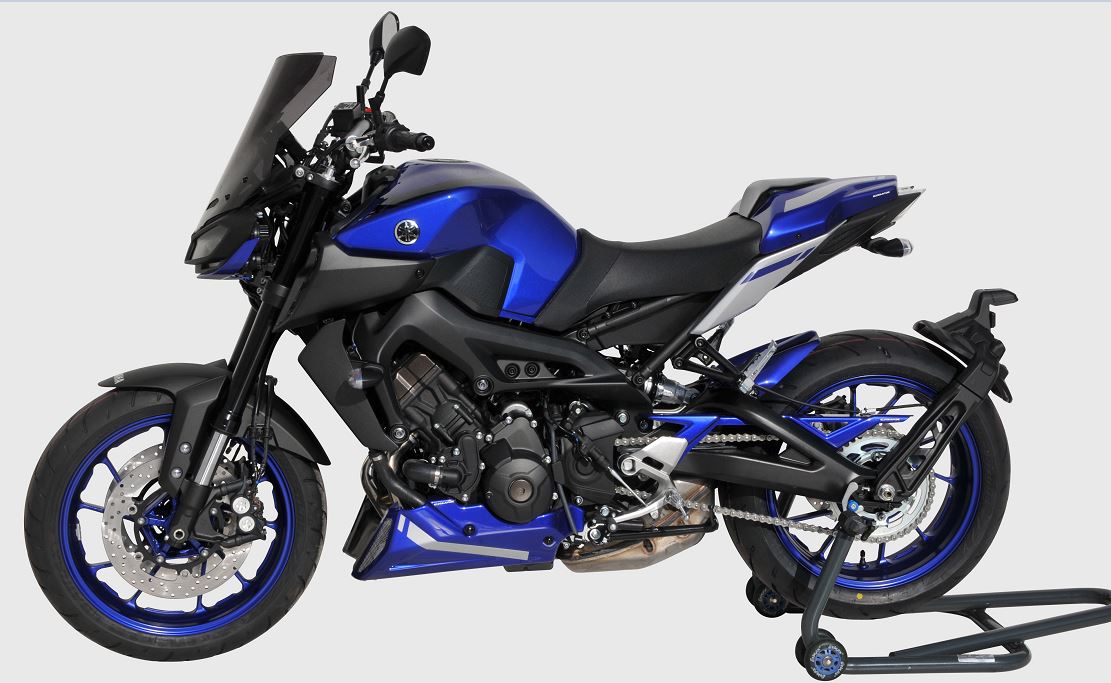 Ermax Rear Tire Hugger w.Chain Guard 2017-2020 Yamaha FZ 09/MT 09