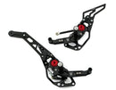 CNC Racing Adjustable Rearsets for Ducati Hypermotard 821/939, Hyperstrada 821/939