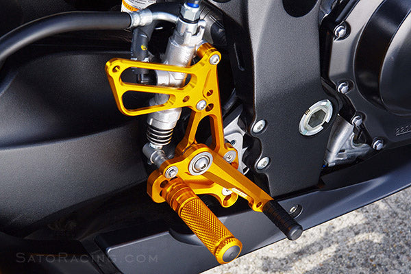 Sato Racing Adjustable Rear Sets 11-20 and up Suzuki GSX-R 600/750