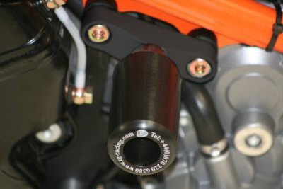 R&G Racing Classic Style Frame Sliders (Upper Engine) KTM 990 Super Duke/R, 950 Supermoto R, 990 Supermoto, 990 SMT