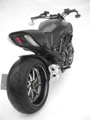 Zard Stainless Steel Black Coated Slip-on exhaust System for 2011-2015 Ducati Diavel