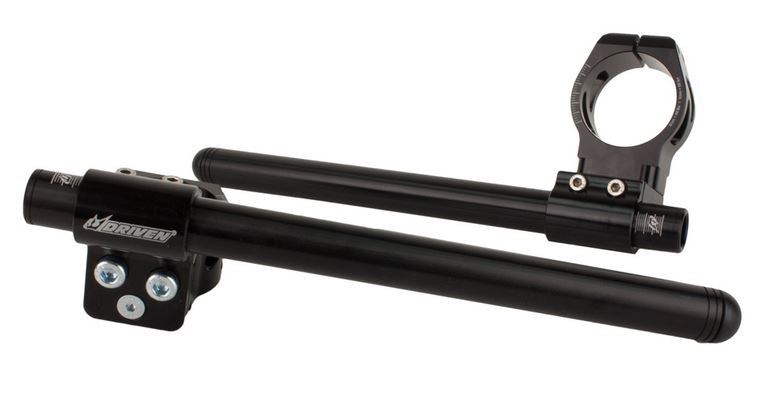 Driven Racing Adjustable Clip-On w.Fixed 1-1/2 Inch Riser For '08-'15 Kawasaki Ninja 250/300