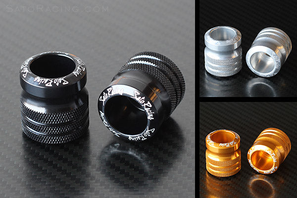 Sato Racing Handle Bar Ends for 2009-2013 BMW S1000RR - Long Style