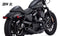 Roland Sands Design Slant 2-into-1 Carbon Ops Exhaust for 2004-2015 Harley Davidson Sportsters [41807]