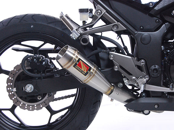 Competition Werkes GP Stainless Steel Slip-on Exhaust for 2013-2015 Kawasaki Ninja 300