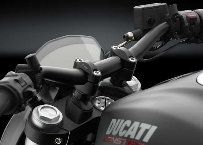 Rizoma Riser Kit for 2014-2015 Ducati Monster 821/1200 [AZ202B