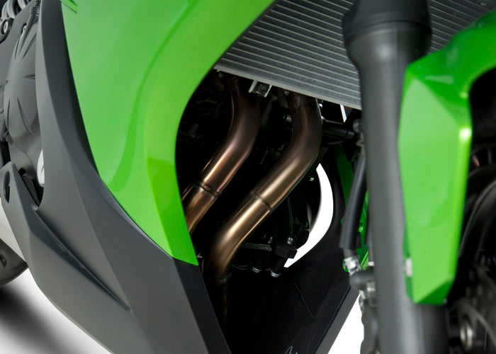 Yoshimura RS-4S Full Stainless Steel Exhaust System for 2012-2015 Kawasaki Ninja 650 / ER-6nYoshimura RS-4S Full Stainless Steel Exhaust System for '12-'16 Kawasaki Ninja 650/ER-6n