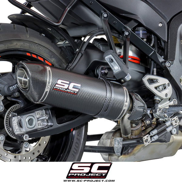 パーツ s1000rr scproject SC-PROJECT - 純正キャタライザー用 カーボンプロテクションカバー