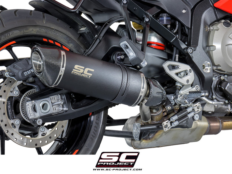 SC Project Oval Muffler (Low Position) Slip-on Exhaust 2017-2019 BMW S1000XR