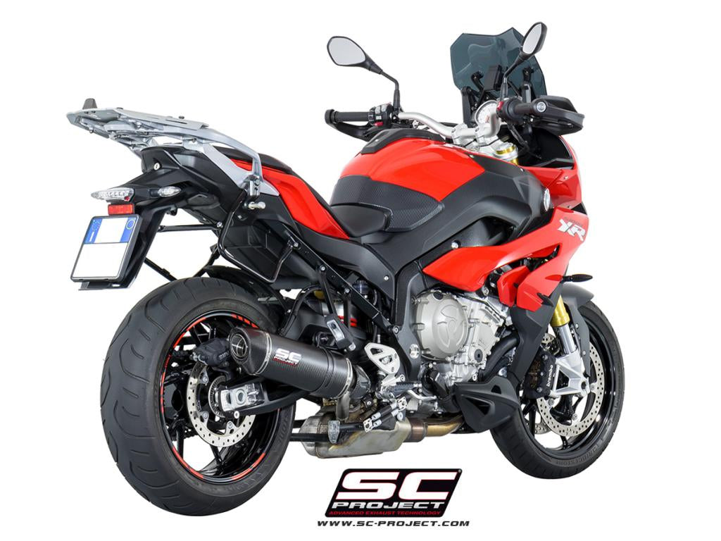SC Project Oval Muffler (Low Position) Slip-on Exhaust 2017-2019 BMW S1000XR