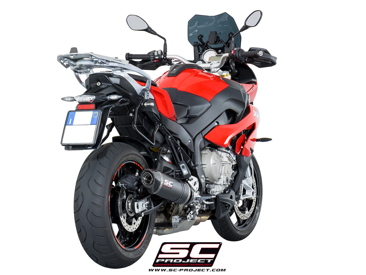 SC Project Oval Muffler (Low Position) Slip-on Exhaust 2017-2019 BMW S1000XR