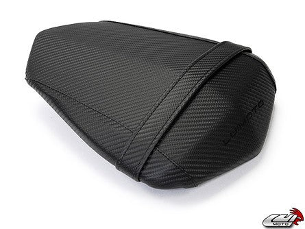 LuiMoto Base Line Seat Cover '09-'14 Yamaha YZF R1 - CF Black